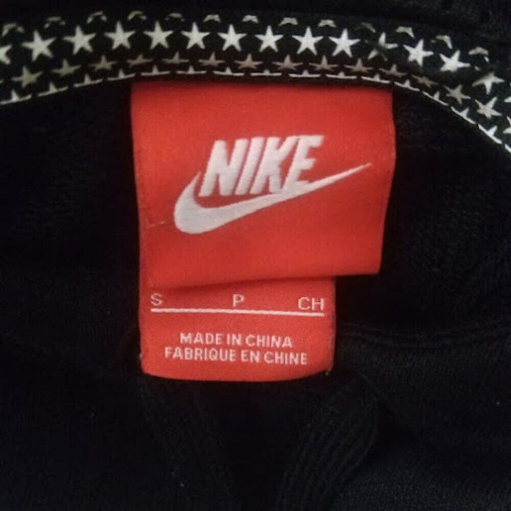 NIKE AIR | Black Unisex Hoodie Pullover Slim Fit Sweatshirt Side Zip Athletic S - Picture 14 of 14